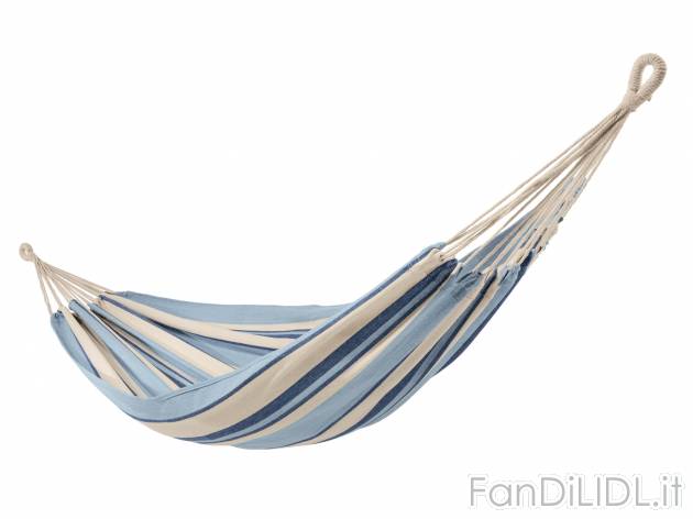 Amaca Crivit, prezzo 6.99 &#8364; 
- Corde con lacci per appenderla
- Custodia ...
