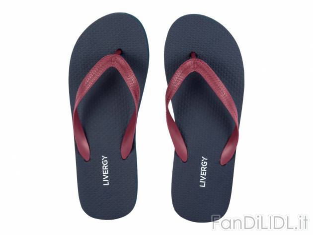 Infradito da uomo Livergy, prezzo 2.99 &#8364;  
Misure: 40-45
Caratteristiche