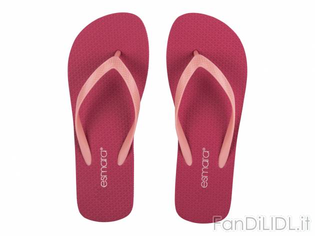 Infradito da donna Esmara, prezzo 2.99 &#8364;  
Misure: 36-41
Caratteristiche