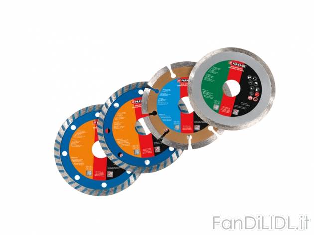 Set accessori per smerigliatrice angolare Parkside, prezzo 4,99 &#8364; per ...