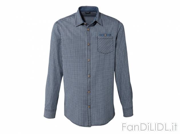 Camicia da uomo Livergy, prezzo 9,99 &#8364; per Alla confezione 
- Colletto ...