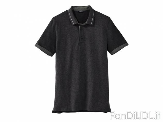Polo da uomo Livergy, prezzo 6,99 &#8364; per Alla confezione 
- In puro cotone ...