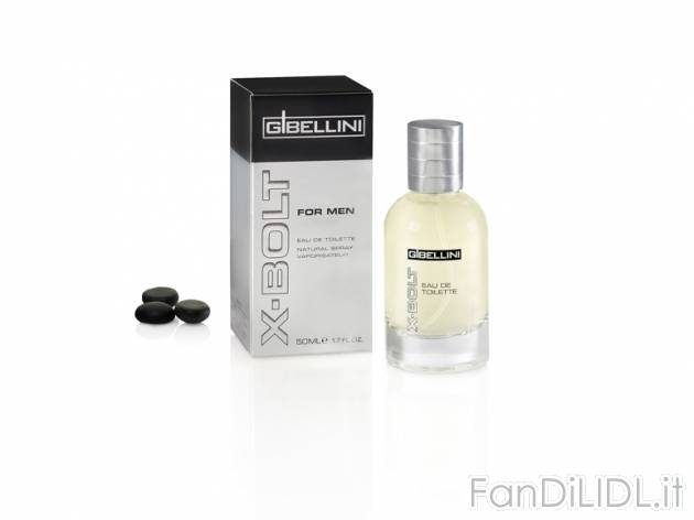 Eau de Toilette X-Bolt , prezzo 2,99 &#8364; per 50 ml confezione, € 59,80/l ...