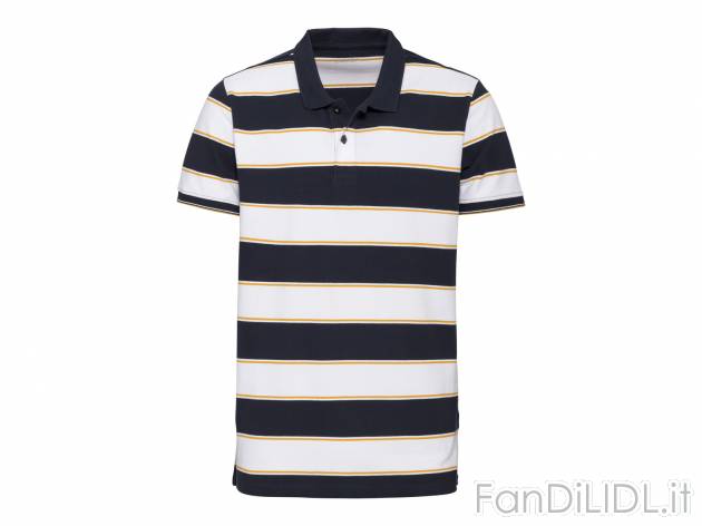 Polo Slim Fitda uomo Livergy, prezzo 5.99 &#8364; 
Misure: S-XL
Taglie disponibili

Caratteristiche

- ...