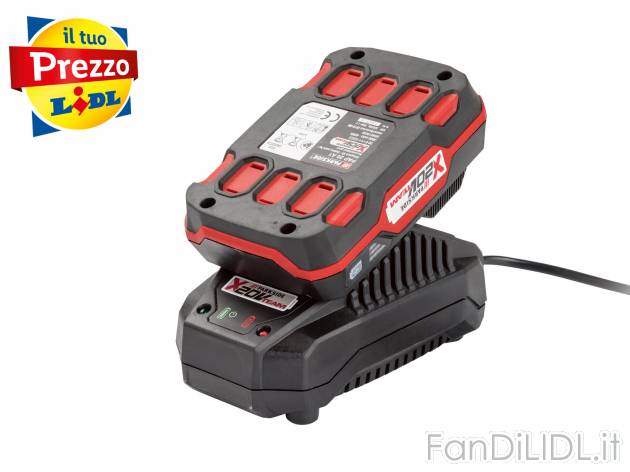 Batteria 2Ah con caricabatterie Parkside, X20VTeam, prezzo 19.99 € 
Parkside ...