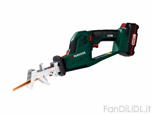 Seghetto ricaricabile per potatura Parkside, X20VTeam, prezzo 59.00 € 
- Blocco ...