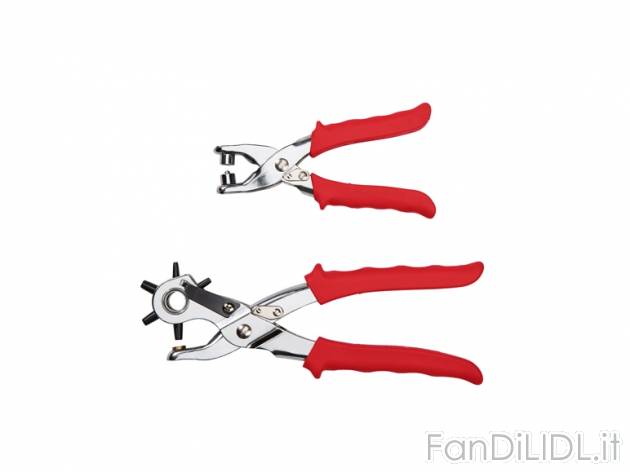 Set pinze da calzolaio Powerfix, prezzo 4,99 &#8364; per Al set 
- 1 punzonatrice ...