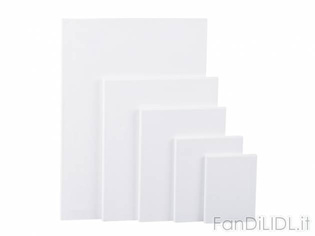 Set tela con telaio a cunei , prezzo 9,99 &#8364; per Al set 
- 100% cotone ...