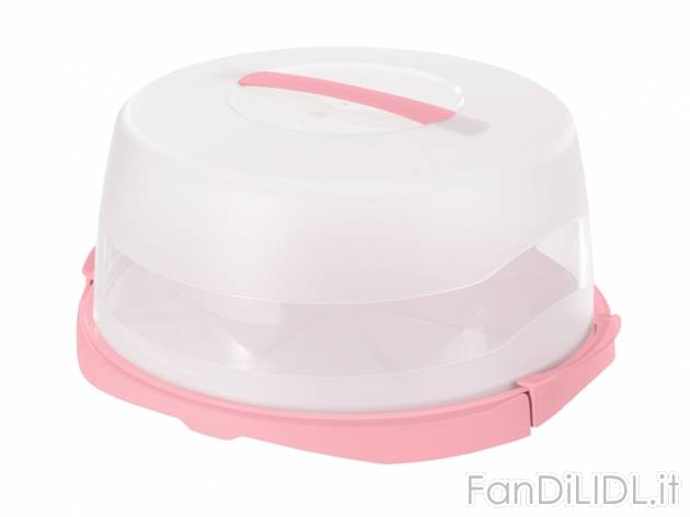 Portatorta rotondo o rettangolare con coperchio Ernesto, prezzo 4,99 &#8364; ...