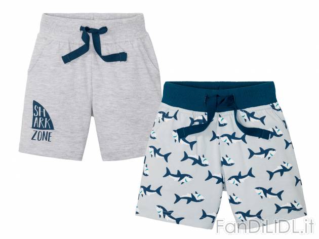 Bermuda da bambino Lupilu, prezzo 4.99 € 
2 pezzi - Misure: 1-6 anni
Taglie ...