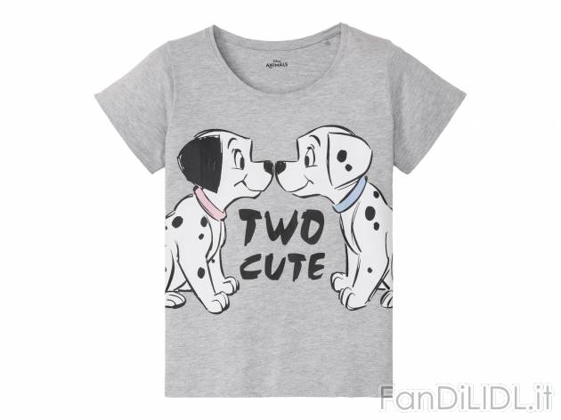 Pigiama corto da donna La carica dei 101, Minnie Mouse, Bugs Bunny Oeko-tex, prezzo ...
