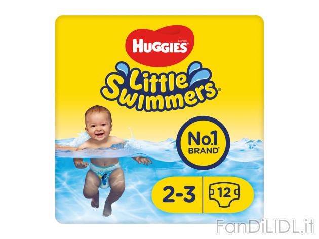 Pannolino costumino Huggies, prezzo 5.99 € 
11/12 pezzi 
- 
Taglia: 2-3/3-4/5-6 ...