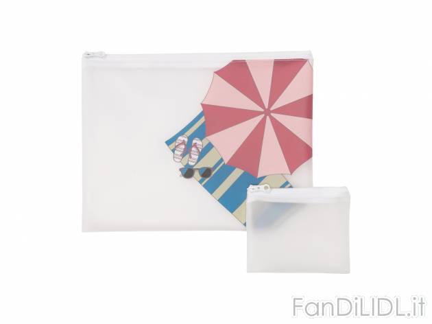 Pochette da spiaggia Esmara, prezzo 4.99 €  
2 pezzi
Bikini Bag