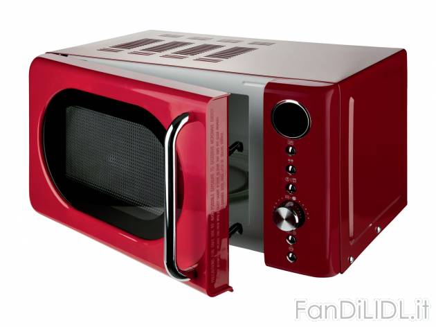 Microonde Silvercrest Kitchen Tools, prezzo 59.00 &#8364; 
17 L - rosso o nero ...