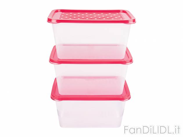 Set contenitori da cucina Ernesto, prezzo 2.99 &#8364; 
3, 4 o 5 pezzi 
- Salvaspazio ...