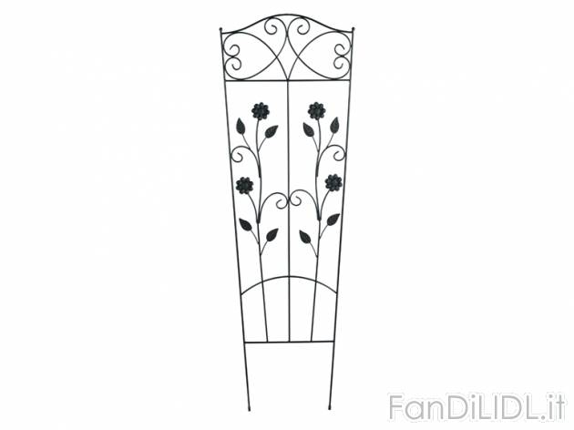 Spalliera in metallo per rampicanti Florabest, prezzo 5,99 &#8364; per Alla ...