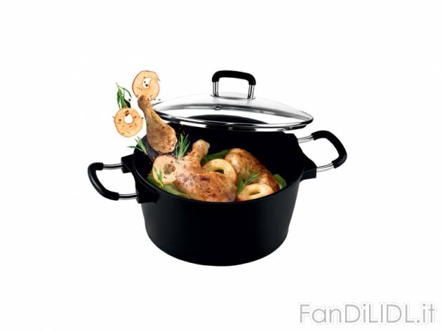 Pentola con coperchio in vetro 24 cm , prezzo 14,99 &#8364; per Alla confezione ...