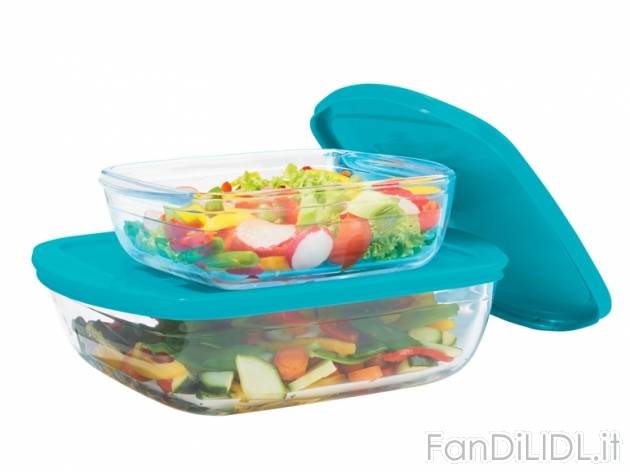 Pirofila con coperchio , prezzo 8,99 &#8364; per Alla confezione 
- A scelta ...