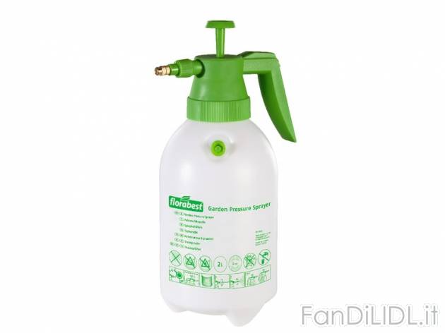 Spruzzatore manuale a pressione Florabest, prezzo 4,99 &#8364; per Alla confezione ...