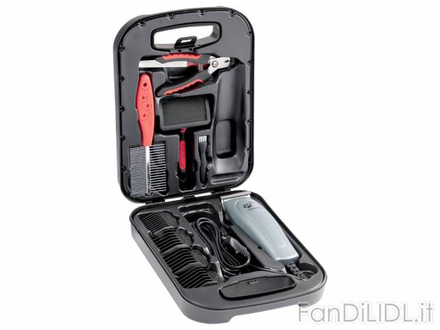 Set per la toelettatura di animali domestici Zoofari, prezzo 19.99 € 
- Tosatrice ...