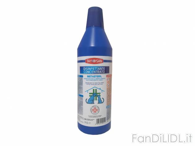 Taysan Disinfettante concentrato per gli ambienti domestici , prezzo 1.49 € 
- ...