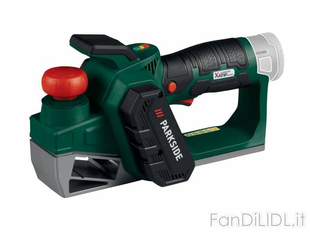 Pialla ricaricabile Parkside, X12VTeam, prezzo 34.99 € 
- Smussatura con la scanalatura ...