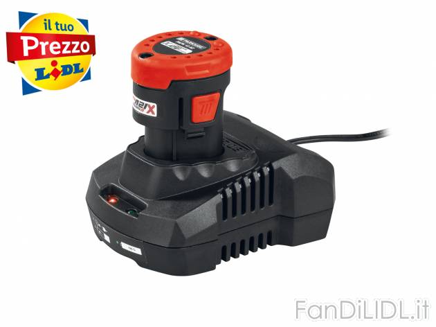 Batteria 2 Ah 12 V con caricabatterie Parkside, X12VTeam, prezzo 14.99 € 
Parkside ...