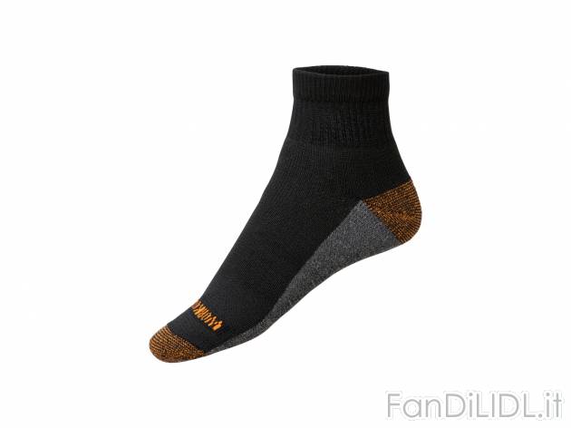 Calze corte da lavoro per uomo Livergy, prezzo 3.99 € 
3 paia - Misure: 39-46
Taglie ...