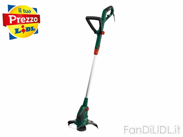 Tagliabordi elettrico Parkside, prezzo 29.99 € 
- Sistema a doppio filo con regolazione ...