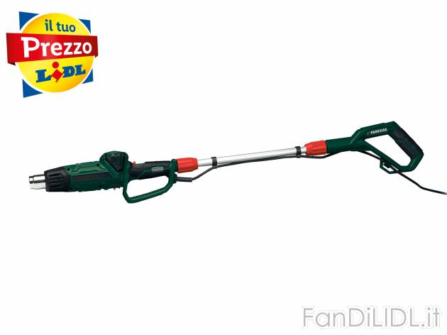 Pistola termica a braccio lungo o bruciatore diserbante Parkside PLHLG2000B2, prezzo ...
