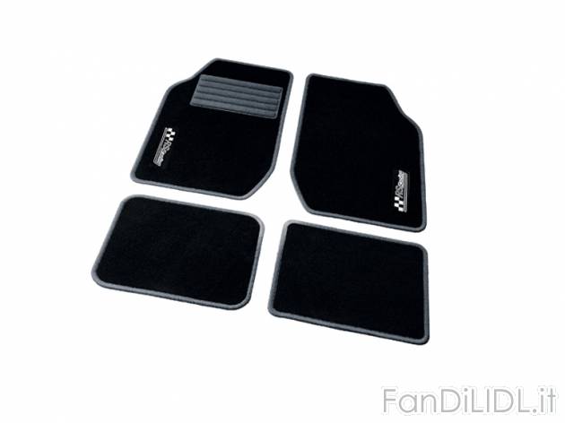 Set teppetini auto Ultimate Speed, prezzo 9,99 &#8364; per Al set 
- Prodotto ...