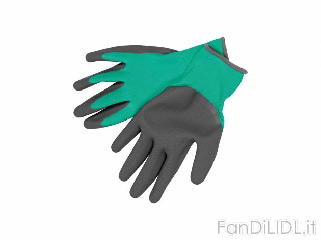 Guanti da giardinaggio Florabest, prezzo 2.99 € 
Misure: 6-11
Caratteristiche

- ...
