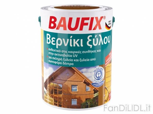 Vernice per legno 5l color noce , prezzo 0,00 &#8364; per Alla confezione 
- ...