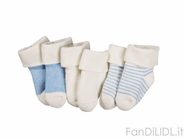 Calzini da neonati , prezzo 2.99 &#8364; per Alla confezione 
-  3paia