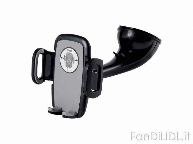 Set supporto smartphone per auto Silvercrest, prezzo 9.99 € 
- Spina di ricarica ...