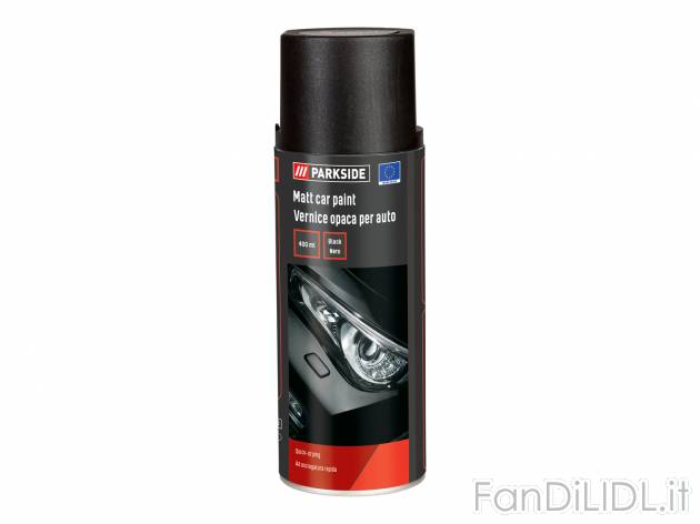 Prodotti per  manutenzione auto Parkside, prezzo 3.99 €  
-  400 ml
Caratteristiche