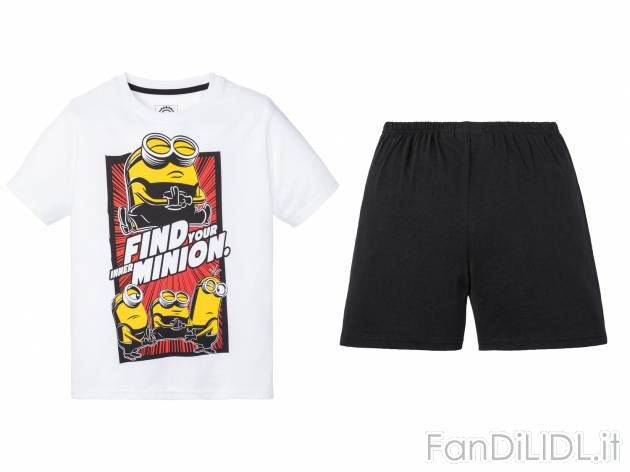 Pigiama corto da bambino , prezzo 5.99 €  
Misure: 2-10 anni
Taglie disponibili