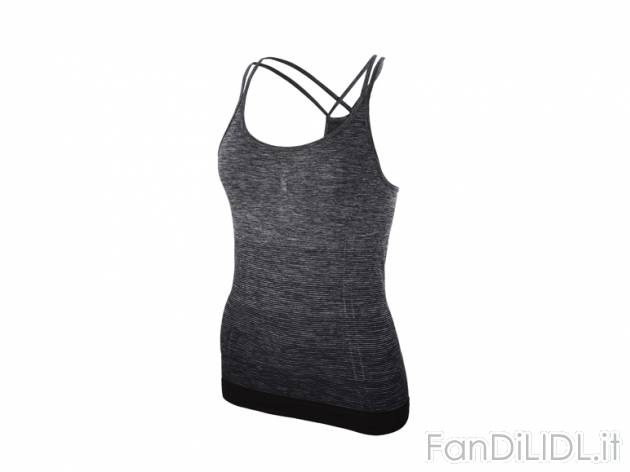 Canotta sportiva da donna senza cuciture , prezzo 3,99 &#8364; per Alla confezione ...