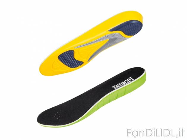 Solette anatomiche , prezzo 4,99 &#8364; per Alla confezione 
- Elementi ammortizzanti ...