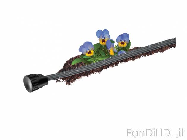 Tubo triplo forato 20 m o tubo per irrigazione a goccia 15 m Florabest, prezzo 9,99 ...