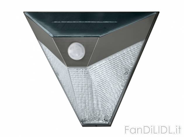 Lampada LED a energia solare con rilevatore di movimento , prezzo 19,99 &#8364; ...