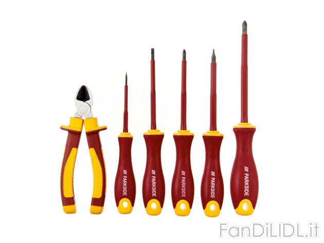 Set cacciaviti o utensili isolati , prezzo 19.99 EUR 
Set cacciaviti o utensili ...