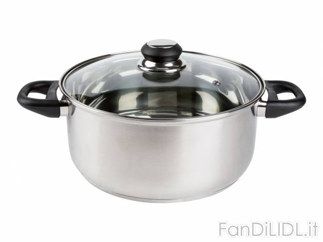 Pentola con coperchio Ernesto, prezzo 9.99 &#8364; 
Ø 24 cm 
- Coperchio di ...