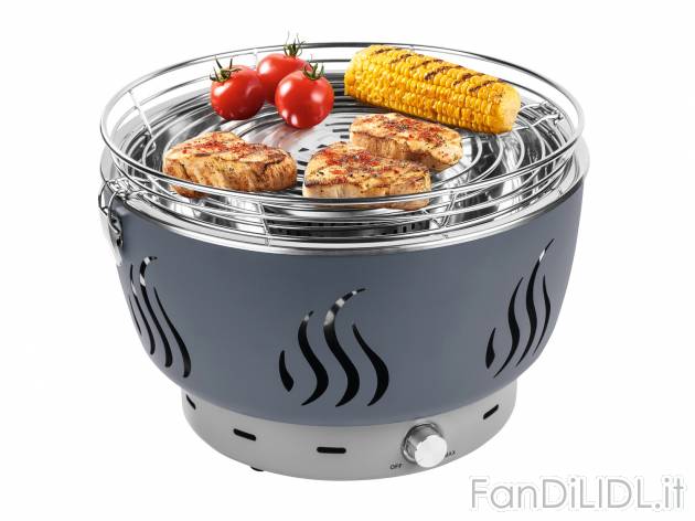 Barbecue ventilato da tavolo Tuv-sud-gs, prezzo 49.00 &#8364; 
- Ventilatore ...