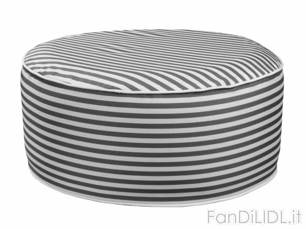 Pouf gonfiabile Florabest, prezzo 14.99 &#8364; 
- Rivestimento resistente con ...