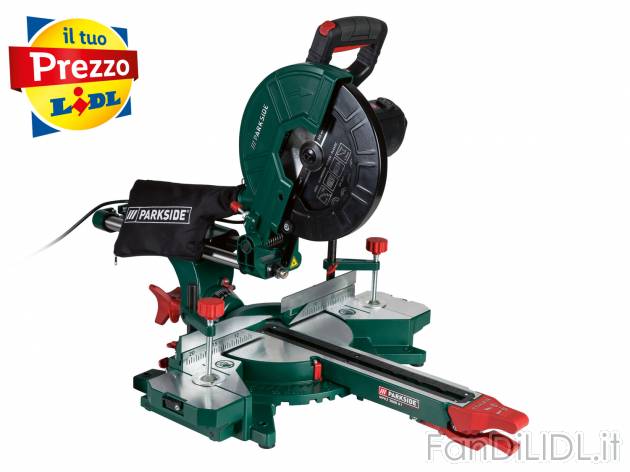 Sega circolare multifunzionale per tagli obliqui Parkside, prezzo 119.00 € 
- ...
