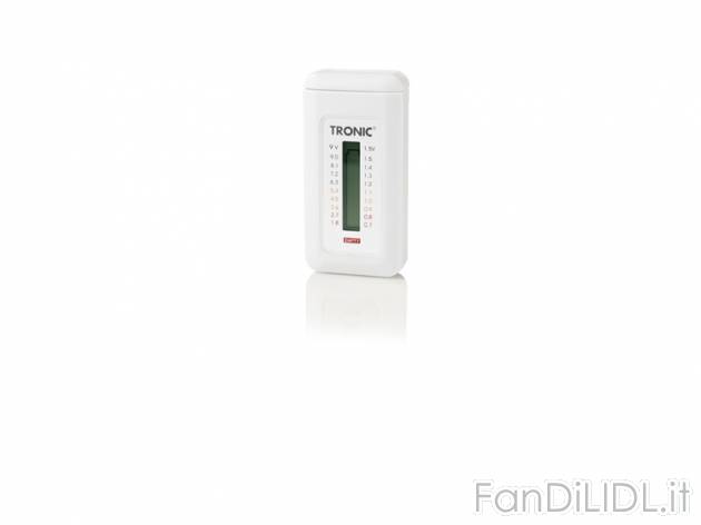 Tester digitale per batterie Tronic, prezzo 4,99 &#8364; per Alla confezione ...