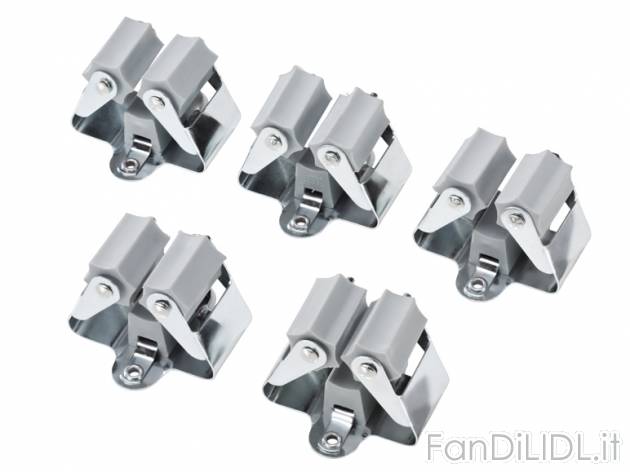 Set appendiattrezzi Powerfix, prezzo 3,99 &#8364; per Al set 
- Adatto per manici ...