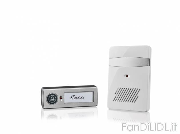 Campanello senza fili , prezzo 7,99 &#8364; per Alla confezione 
- Con 3 opzioni ...