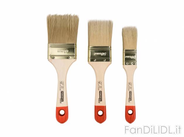 Set pennelli Parkside, prezzo 3.99 &#8364;  
3 pezzi
Caratteristiche